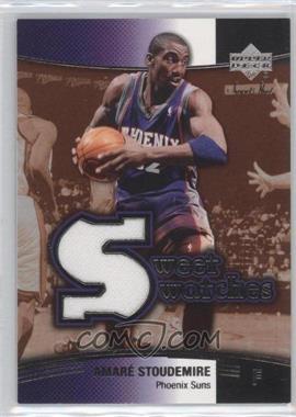 2004-05 Upper Deck Sweet Shot - Sweet Swatches #SW-AS - Amar'e Stoudemire
