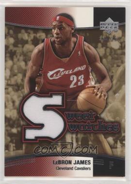 2004-05 Upper Deck Sweet Shot - Sweet Swatches #SW-LJ - LeBron James [EX to NM]