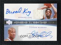 Bernard King, Stephon Marbury #/10