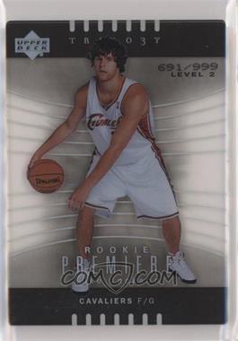 2004-05 Upper Deck Trilogy - [Base] #102 - Rookie Premiere - Luke Jackson /999