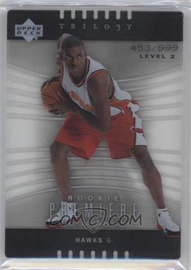 2004-05 Upper Deck Trilogy - [Base] #124 - Rookie Premiere - Donta Smith /999