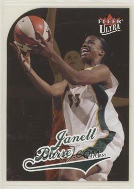 2004 Fleer Ultra WNBA - [Base] - Gold Medallion #50 - Janell Burse [EX to NM]