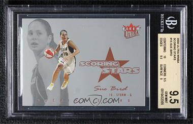 2004 Fleer Ultra WNBA - Scoring Stars #15SS - Sue Bird [BGS 9.5 GEM MINT]