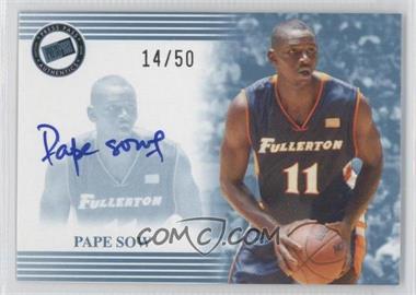 2004 Press Pass - Autographs - Blue #_PASO - Pape Sow /50