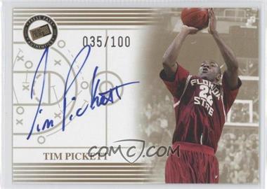 2004 Press Pass - Autographs - Gold #_TIPI - Tim Pickett /100