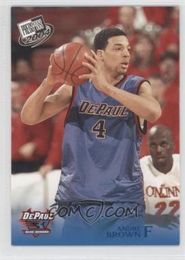 2004 Press Pass - [Base] - Blue #B4 - Andre Brown