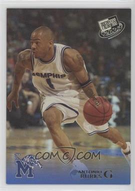 2004 Press Pass - [Base] - Reflectors Proof #RP5 - Antonio Burks /100