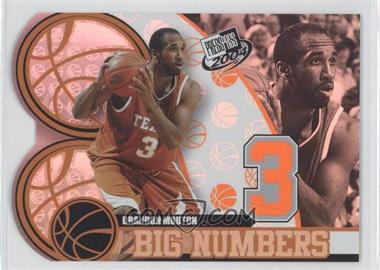 2004 Press Pass - Big Numbers #BN 13 - Brandon Mouton