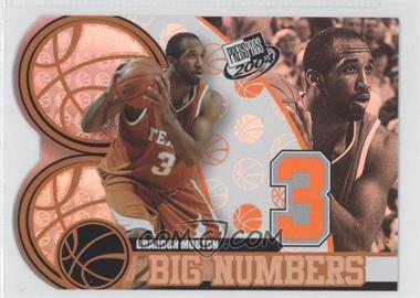 2004 Press Pass - Big Numbers #BN 13 - Brandon Mouton