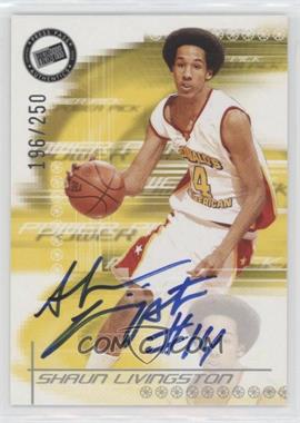 2004 Press Pass - Power Pick Autographs #_SHLI - Shaun Livingston /250