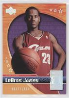 LeBron James #/2,004