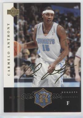 2004 Upper Deck Rivals - [Base] - Facsimile Autograph #20 - Carmelo Anthony