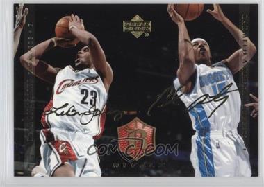 2004 Upper Deck Rivals - [Base] - Facsimile Autograph #27 - LeBron James, Carmelo Anthony
