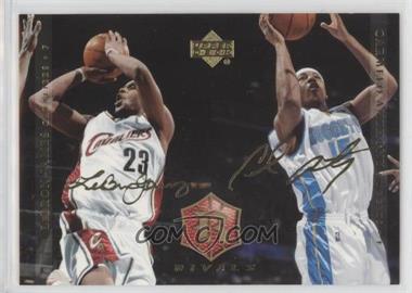 2004 Upper Deck Rivals - [Base] - Facsimile Autograph #27 - LeBron James, Carmelo Anthony