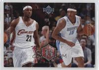 LeBron James, Carmelo Anthony [EX to NM]