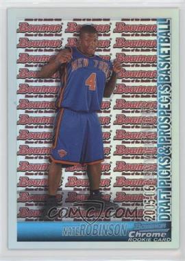 2005-06 Bowman Draft Picks & Prospects - [Base] - Chrome Refractor #124 - Nate Robinson /300