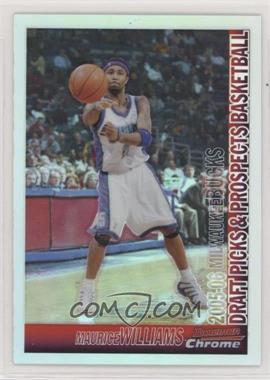 2005-06 Bowman Draft Picks & Prospects - [Base] - Chrome Refractor #66 - Mo Williams /300