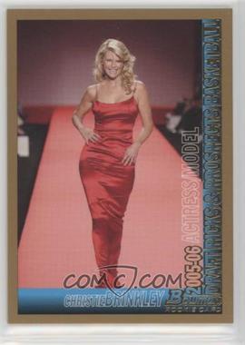 2005-06 Bowman Draft Picks & Prospects - [Base] - Gold #148 - Christie Brinkley