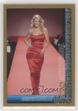 2005-06 Bowman Draft Picks & Prospects - [Base] - Gold #148 - Christie Brinkley