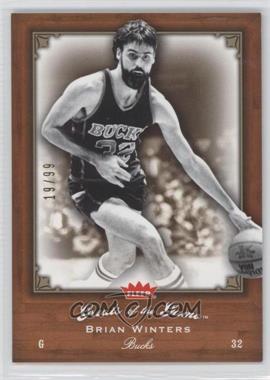 2005-06 Fleer Greats of the Game - [Base] - Gold #15 - Brian Winters /99