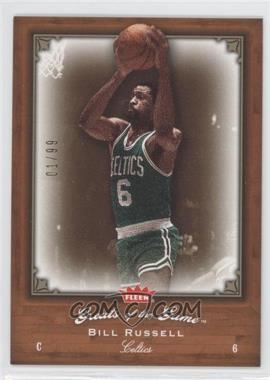 2005-06 Fleer Greats of the Game - [Base] - Gold #31 - Bill Russell /99