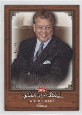 2005-06 Fleer Greats of the Game - [Base] - Gold #99 - Chuck Daly /99