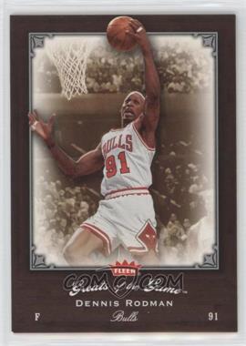 2005-06 Fleer Greats of the Game - [Base] #45 - Dennis Rodman