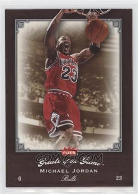 2005-06 Fleer Greats of the Game - [Base] #61 - Michael Jordan [Good to VG‑EX]