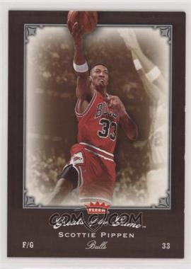 2005-06 Fleer Greats of the Game - [Base] #79 - Scottie Pippen