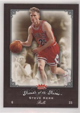 2005-06 Fleer Greats of the Game - [Base] #82 - Steve Kerr