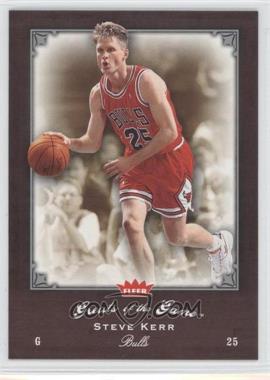 2005-06 Fleer Greats of the Game - [Base] #82 - Steve Kerr