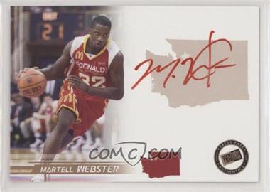 2005-06 Press Pass - Autographs - Bronze Red Ink #_MAWE - Martell Webster
