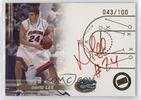 David Lee #/100