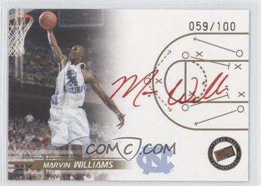 2005-06 Press Pass - Autographs - Gold Red Ink #_MAWI - Marvin Williams /100