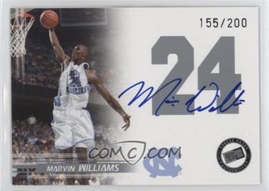 2005-06 Press Pass - Autographs - Silver #_MAWI - Marvin Williams /200