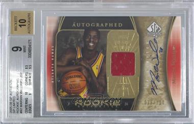 2005-06 SP Authentic - [Base] - SP Limited Jersey Autograph #92 - Rookie Authentics - Marvin Williams /100 [BGS 9 MINT]