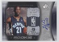 Rookie Authentics - Hakim Warrick #/1,299