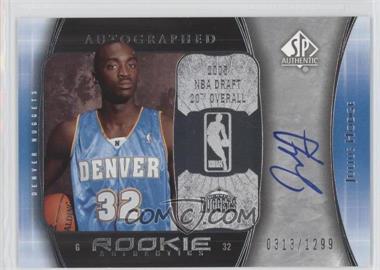 2005-06 SP Authentic - [Base] #110 - Rookie Authentics - Julius Hodge /1299
