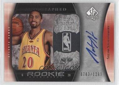 2005-06 SP Authentic - [Base] #121 - Rookie Authentics - Salim Stoudamire /1299