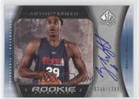 Rookie Authentics - Bracey Wright #/1,299