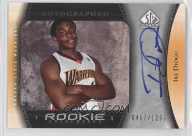 2005-06 SP Authentic - [Base] #131 - Rookie Authentics - Ike Diogu /1299