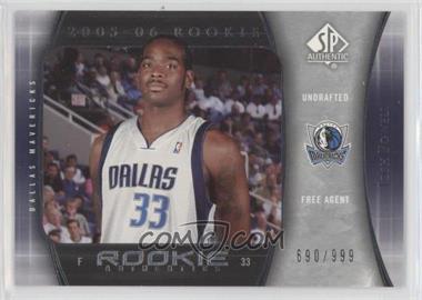 2005-06 SP Authentic - [Base] #138 - Rookie Authentics - Josh Powell /999
