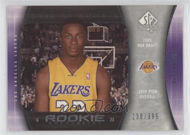 2005-06 SP Authentic - [Base] #140 - Rookie Authentics - Von Wafer /999
