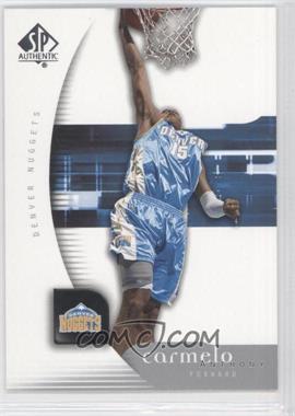 2005-06 SP Authentic - [Base] #20 - Carmelo Anthony