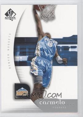 2005-06 SP Authentic - [Base] #20 - Carmelo Anthony