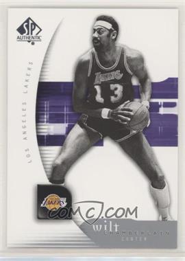 2005-06 SP Authentic - [Base] #39 - Wilt Chamberlain