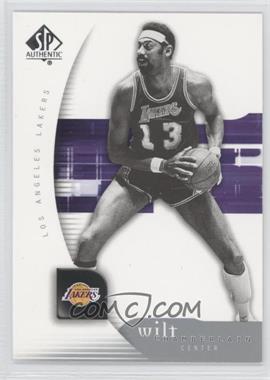 2005-06 SP Authentic - [Base] #39 - Wilt Chamberlain