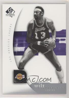 2005-06 SP Authentic - [Base] #39 - Wilt Chamberlain