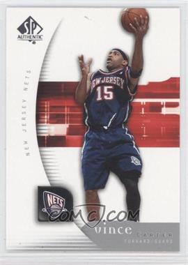 2005-06 SP Authentic - [Base] #54 - Vince Carter