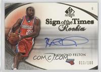 Raymond Felton #/100